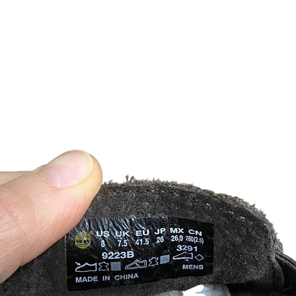 Timberland Bluffton Ortholite Brown Nubuck Upper Slip On Loafers Size 8 - Picture 9 of 10